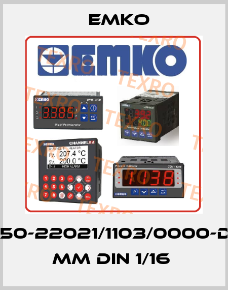 ESM-4450-22021/1103/0000-D:48x48 mm DIN 1/16  EMKO