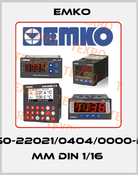 ESM-4450-22021/0404/0000-D:48x48 mm DIN 1/16  EMKO