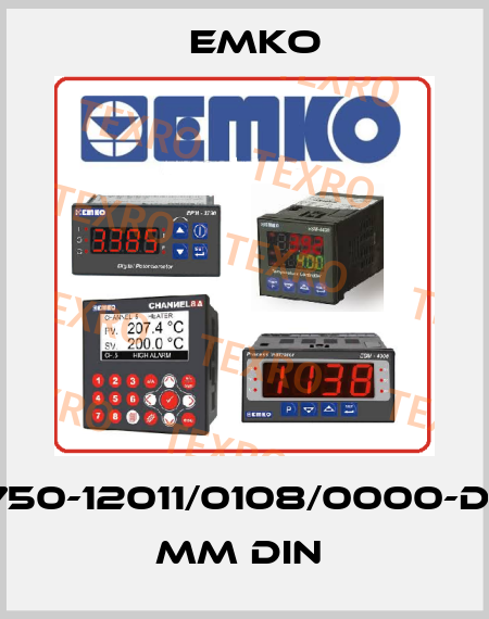ESM-7750-12011/0108/0000-D:72x72 mm DIN  EMKO