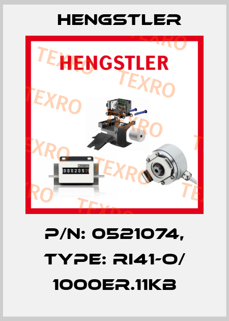p/n: 0521074, Type: RI41-O/ 1000ER.11KB Hengstler
