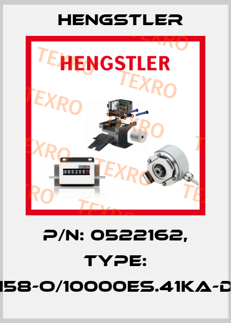 p/n: 0522162, Type: RI58-O/10000ES.41KA-D0 Hengstler
