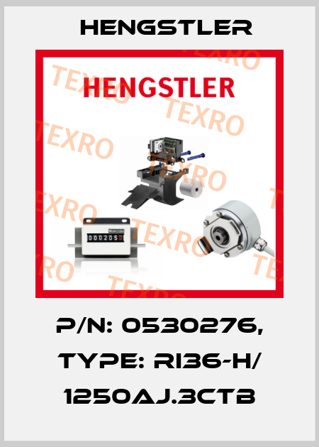 p/n: 0530276, Type: RI36-H/ 1250AJ.3CTB Hengstler