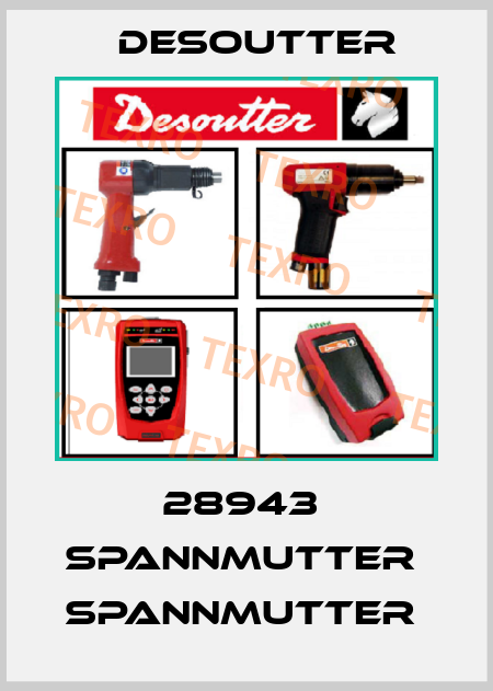 28943  SPANNMUTTER  SPANNMUTTER  Desoutter