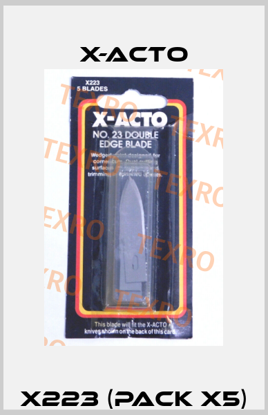 X223 (pack x5) X-acto