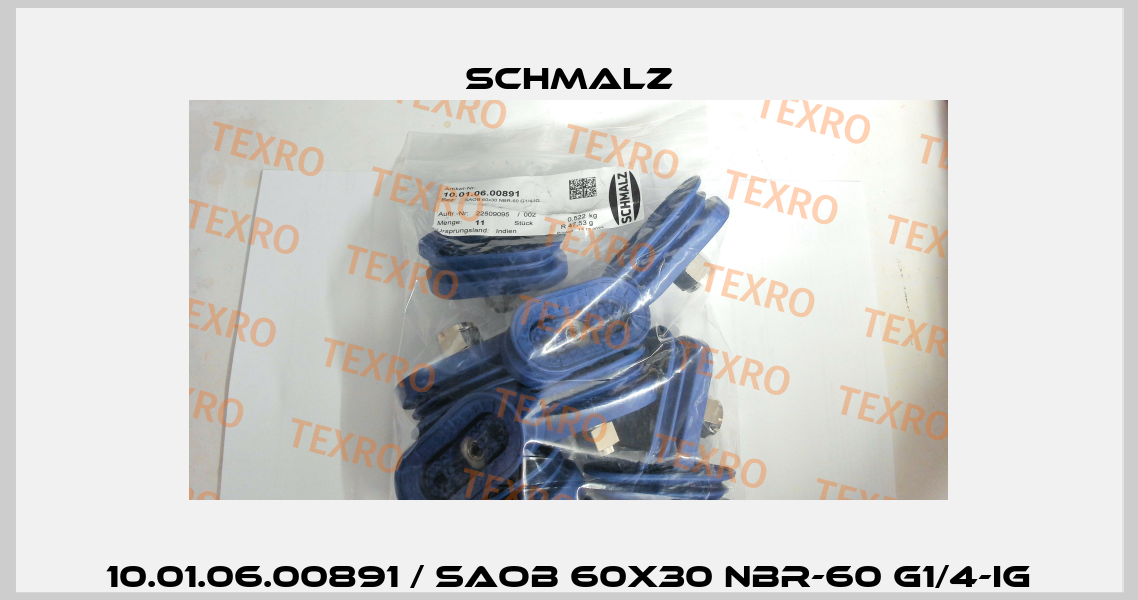 10.01.06.00891 / SAOB 60x30 NBR-60 G1/4-IG Schmalz