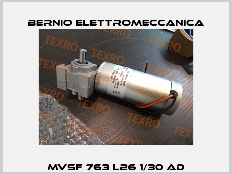 MVSF 763 L26 1/30 AD BERNIO ELETTROMECCANICA