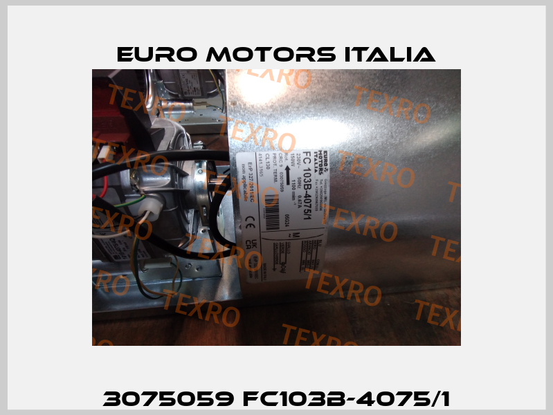 3075059 FC103B-4075/1 Euro Motors Italia