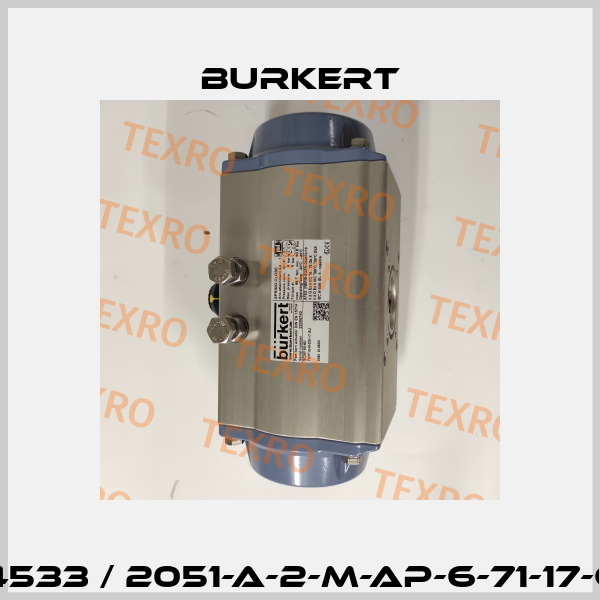 00214533 / 2051-A-2-M-AP-6-71-17-GM82 Burkert