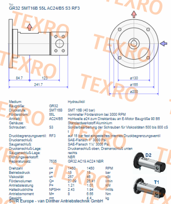 GR32 SMT 16B 55L AC24/B5 S3 RF3 Settima