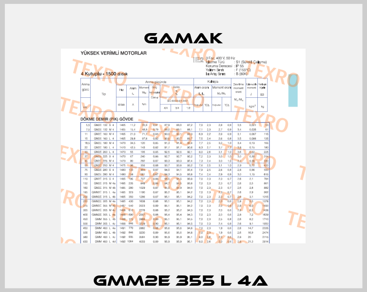 GMM2E 355 L 4a  Gamak