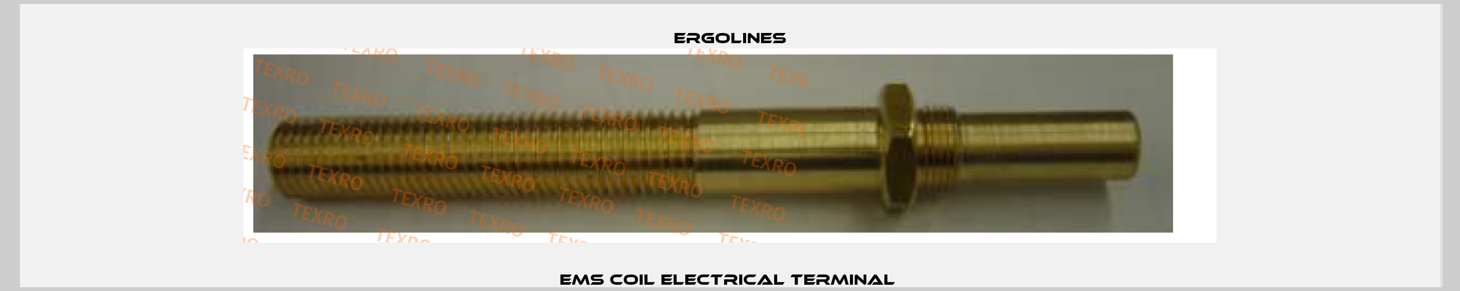 EMS coil electrical terminal  Ergolines