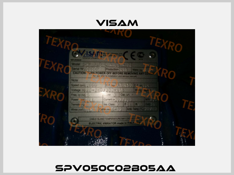 SPV050C02B05AA  Visam