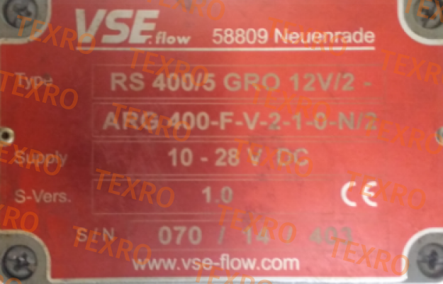 ARG 400-F-V-2-1-1-N/3 Vse-Flow