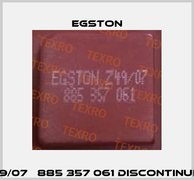 Z49/07   885 357 061 discontinued  Egston