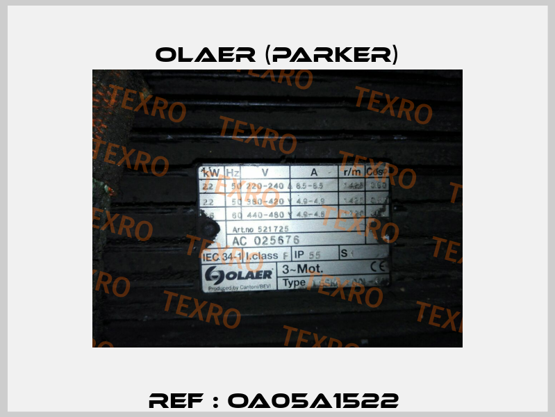Ref : OA05A1522  Olaer (Parker)