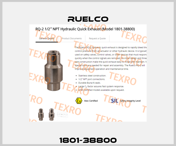 1801-38800 Ruelco