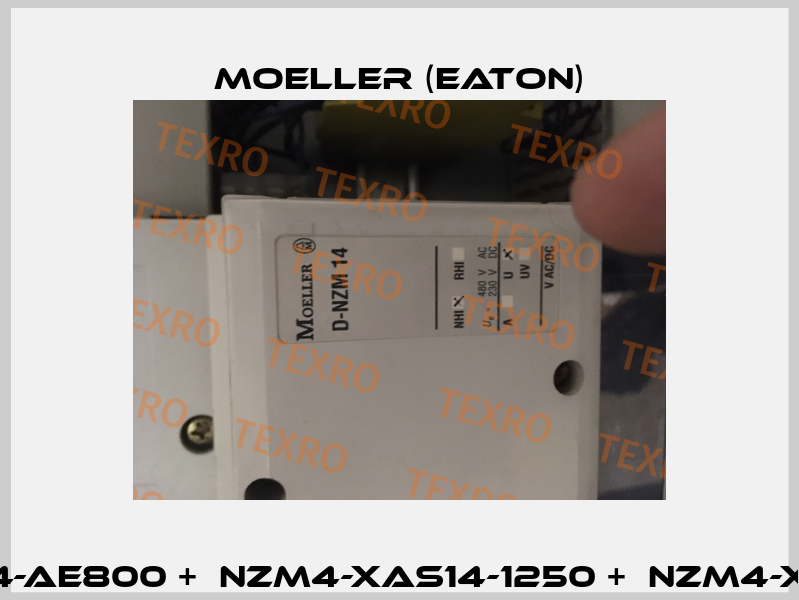 NZM 14-800 S - obsolete, alterantive - NZMH4-AE800 +  NZM4-XAS14-1250 +  NZM4-XKSA + M22-CK11 +  NZM4-XTVDVR + NZM3/4-XV4   Moeller (Eaton)