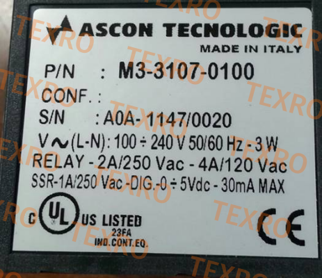 M3-3107-0200 Ascon