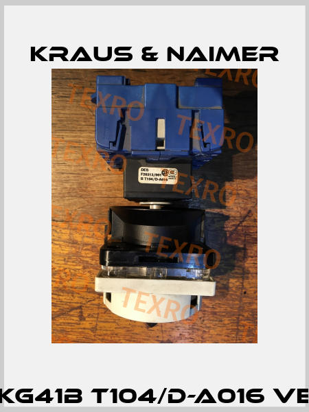KG41B T104/D-A016 VE Kraus & Naimer