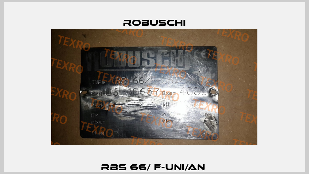 RBS 66/ F-UNI/AN  Robuschi