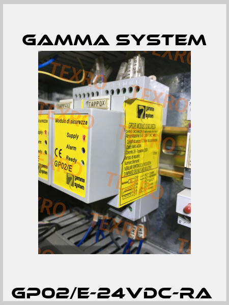 GP02/E-24VDC-RA  GAMMA SYSTEM