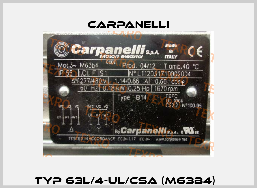 Typ 63L/4-UL/CSA (M63b4)   Carpanelli