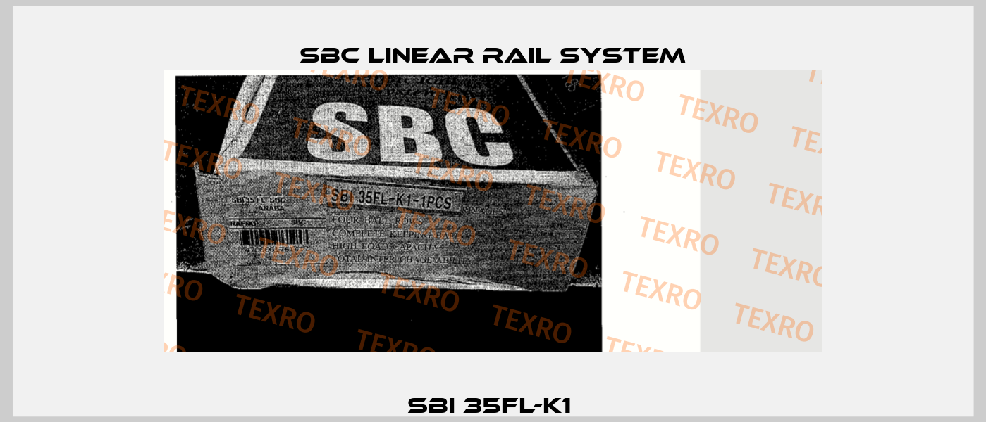 SBI 35FL-K1  SBC Linear Rail System