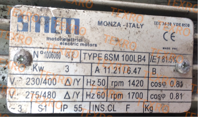 6SM 100LB4 obsolete, replaced by T3A100LB  Smem