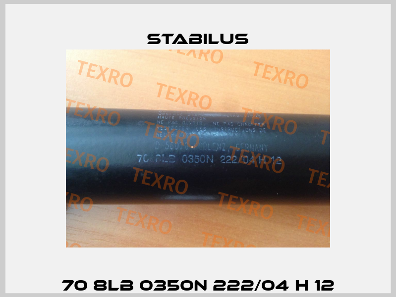70 8LB 0350N 222/04 H 12 Stabilus