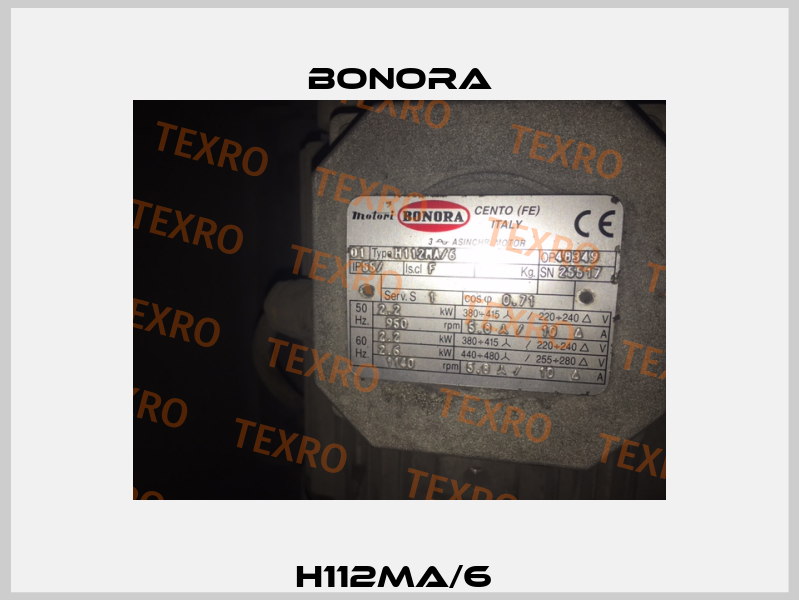 H112MA/6  Bonora