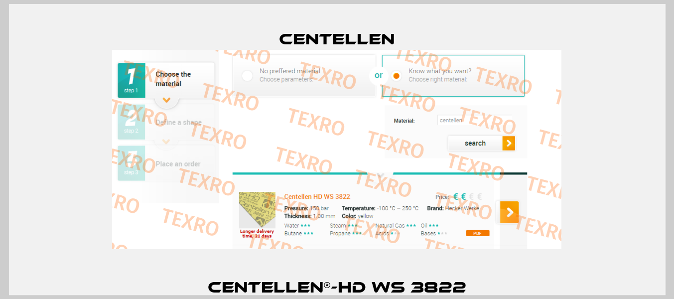 Centellen®-HD WS 3822 Centellen