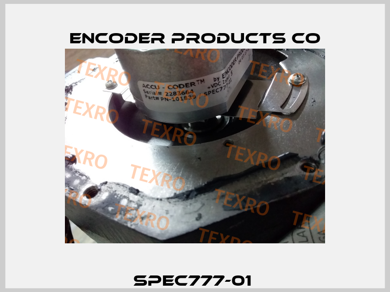 SPEC777-01  Encoder Products Co