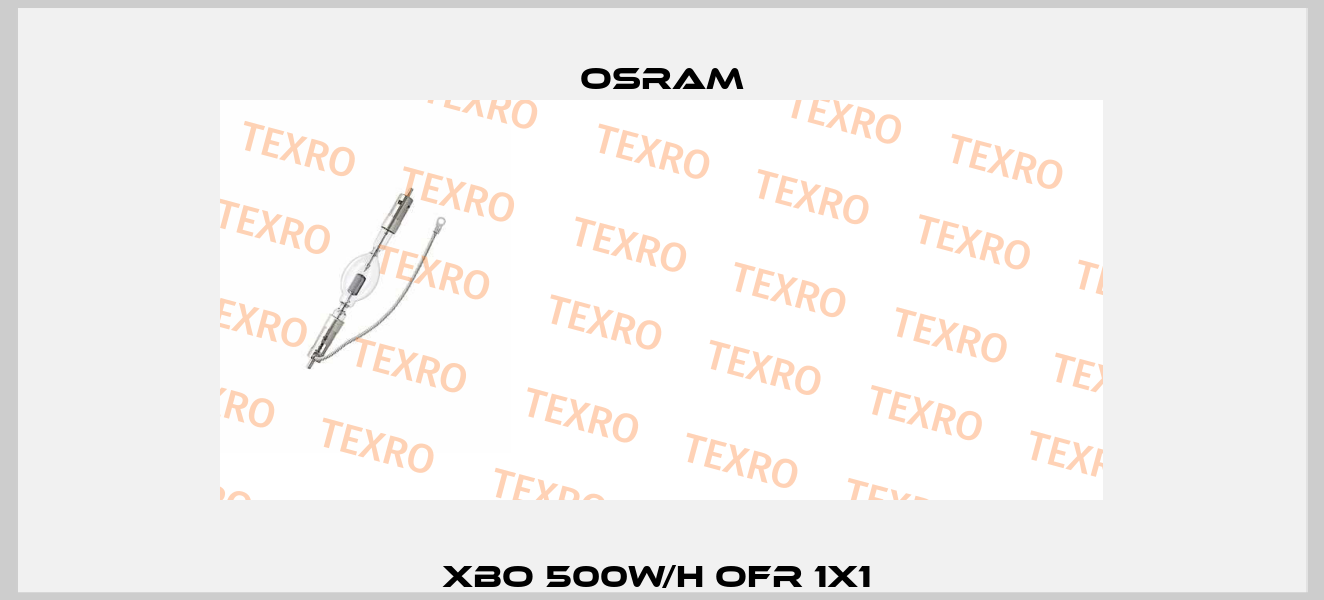 XBO 500W/H OFR 1X1  Osram
