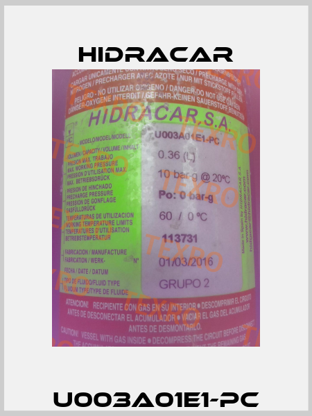 U003A01E1-PC Hidracar