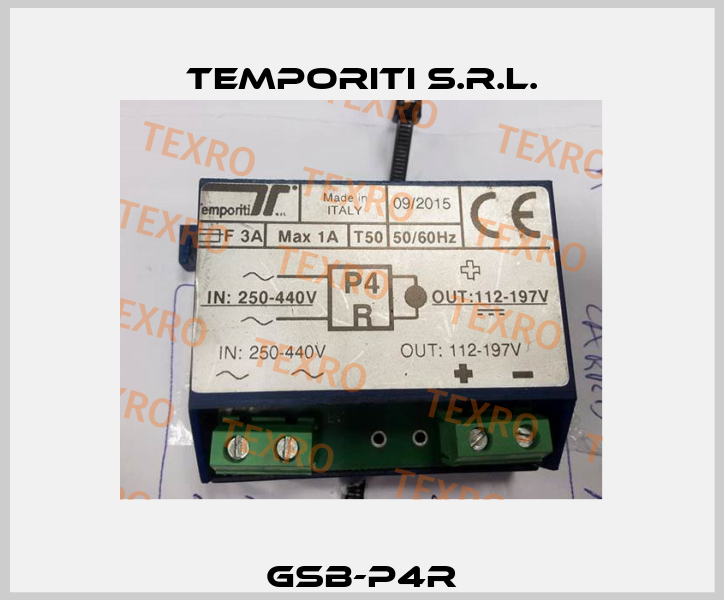 GSB-P4R Temporiti s.r.l.