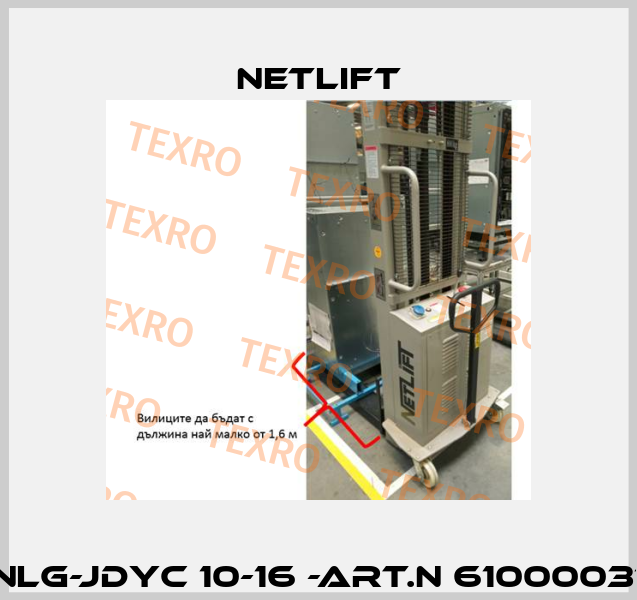 NLG-JDYC 10-16 -ART.N 61000031 Netlift