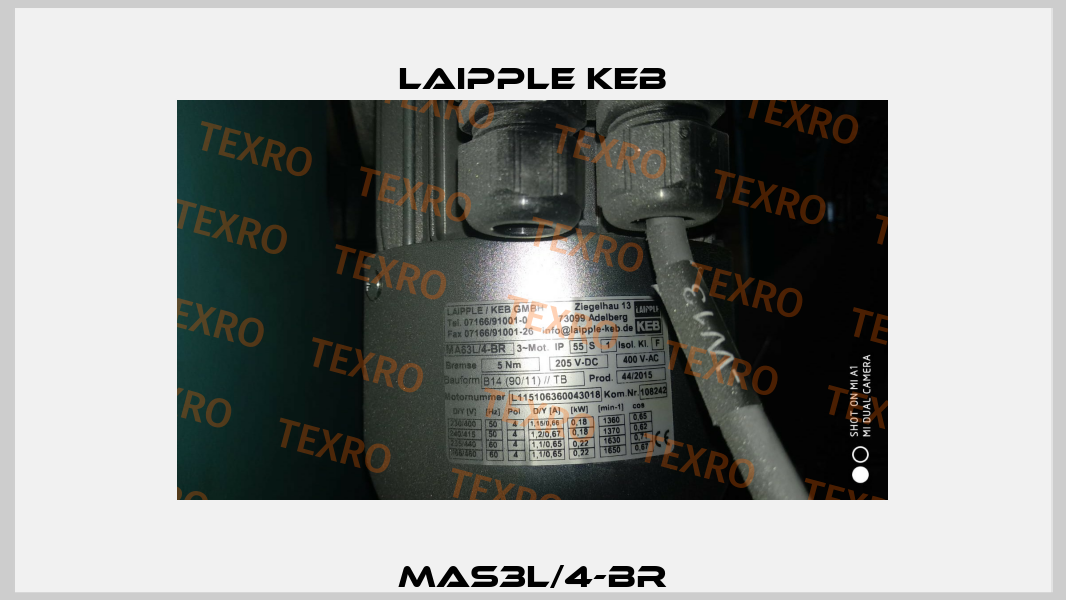 MAS3L/4-BR LAIPPLE KEB