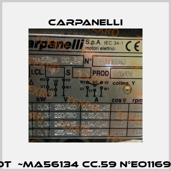 MOT３~MA56134 CC.59 N°EO116943 Carpanelli