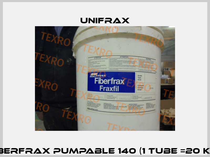 FIBERFRAX PUMPABLE 140 (1 tube =20 kg.) Unifrax