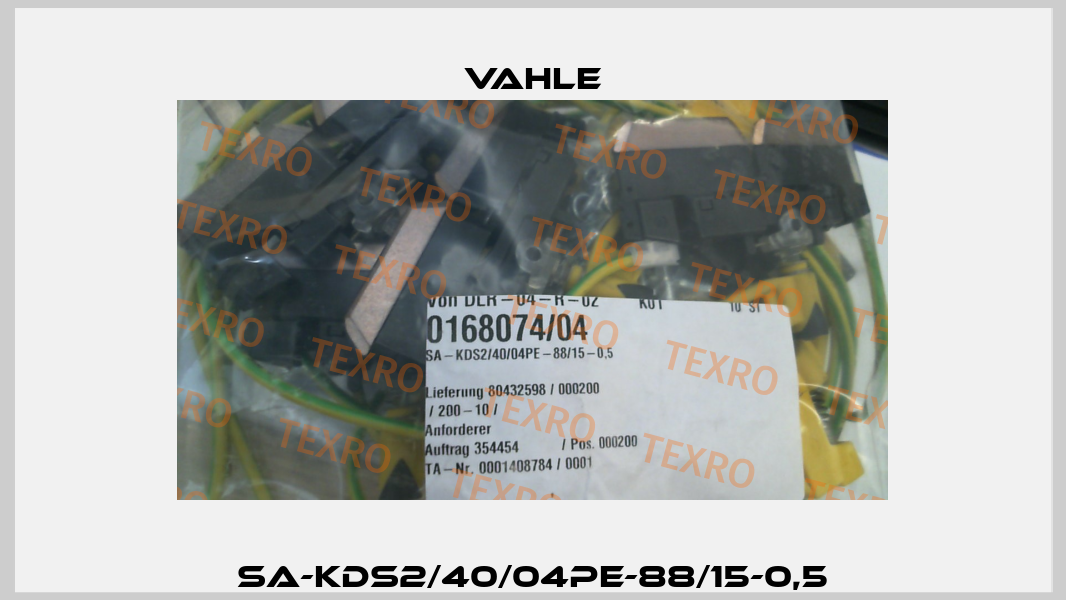 SA-KDS2/40/04PE-88/15-0,5 Vahle