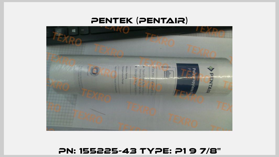 PN: 155225-43 Type: P1 9 7/8" Pentek (Pentair)