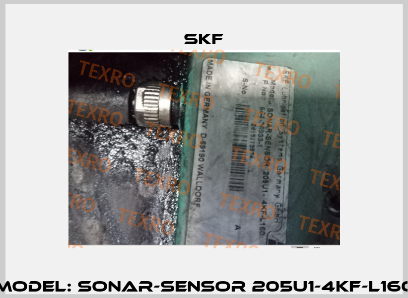 Model: SONAR-SENSOR 205U1-4KF-L160 Skf