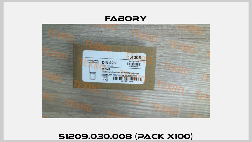 51209.030.008 (pack x100) Fabory