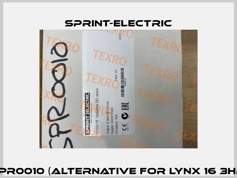 SPR0010 (alternative for LYNX 16 3HP) Sprint-Electric