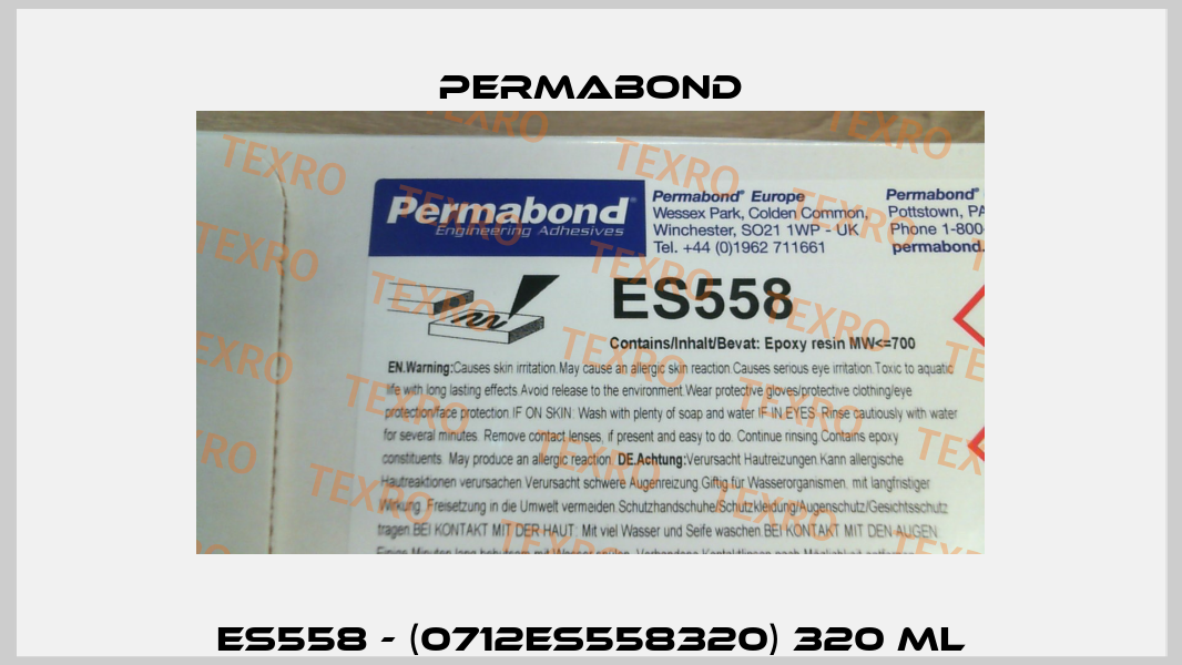ES558 - (0712ES558320) 320 ml Permabond