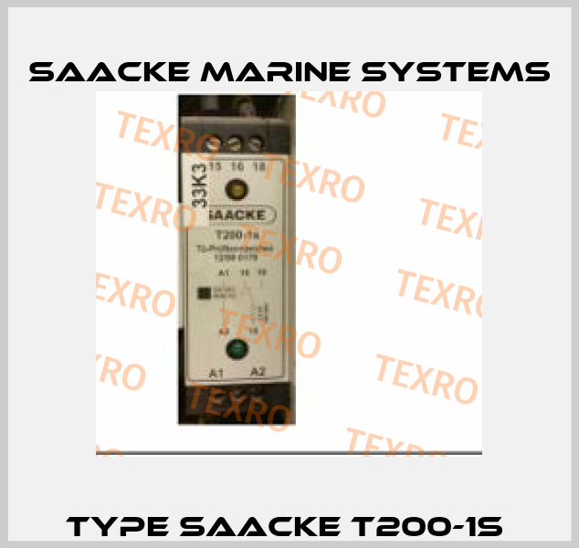 Type SAACKE T200-1S  Saacke Marine Systems