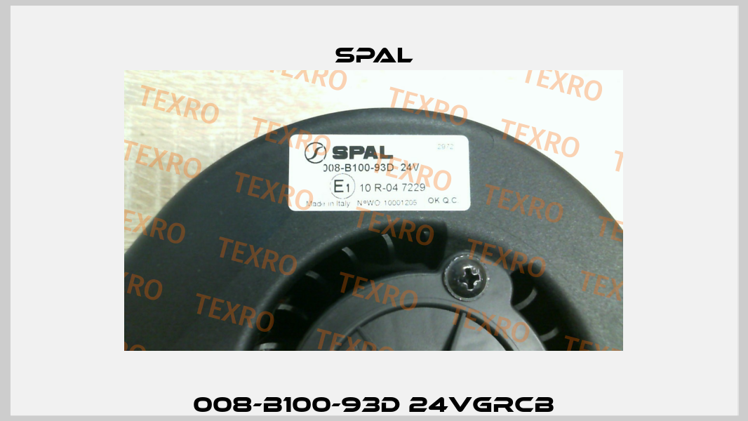 008-B100-93D 24VGRCB SPAL