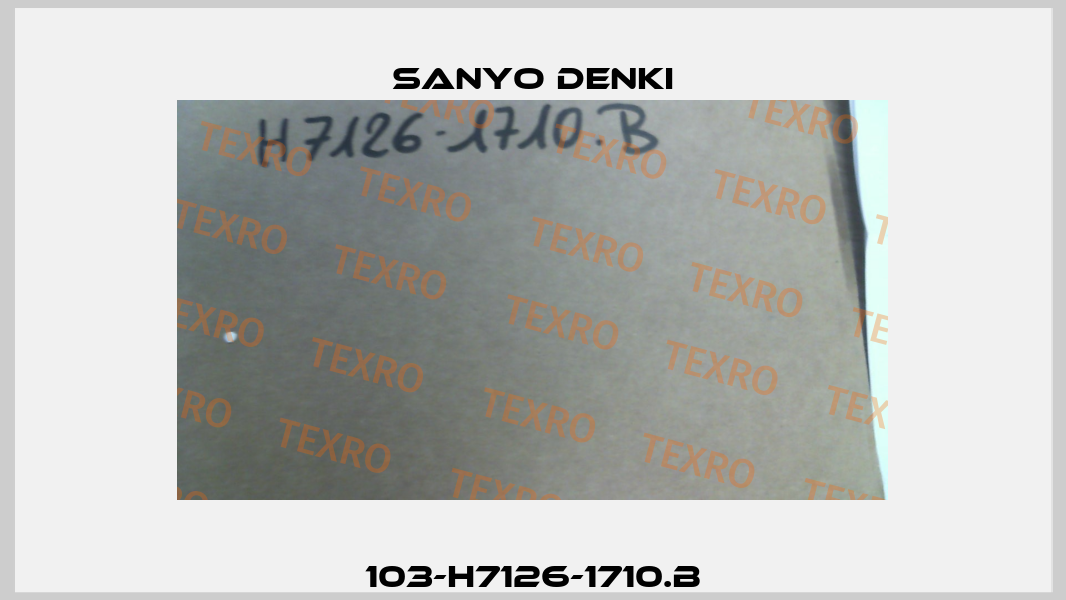 103-H7126-1710.B Sanyo Denki