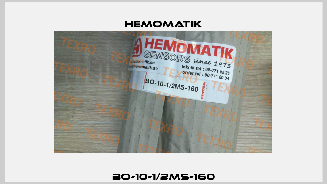 BO-10-1/2MS-160 Hemomatik