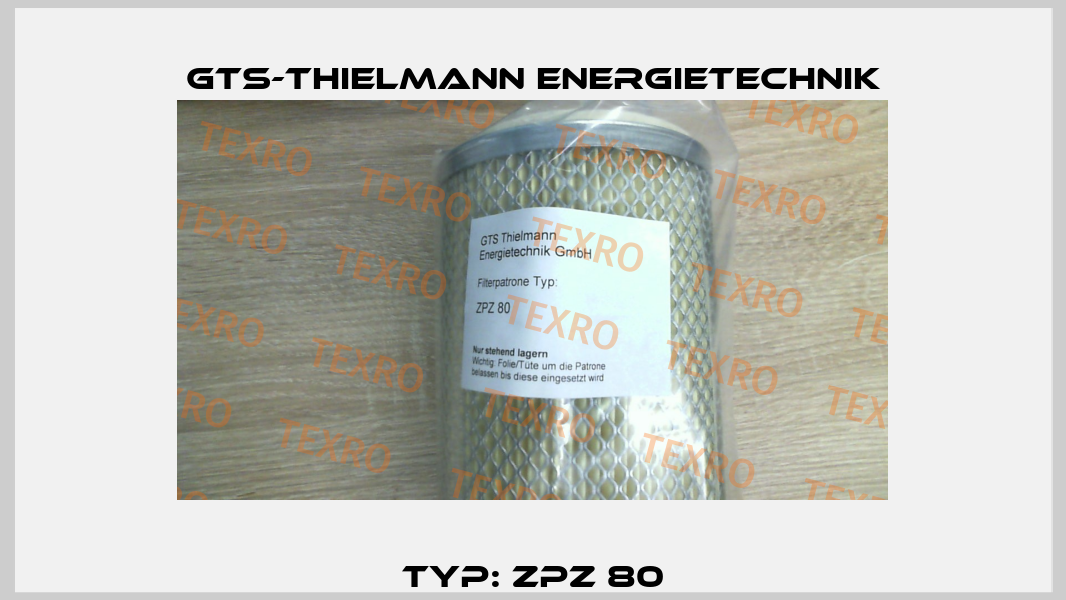 Typ: ZPZ 80 GTS-Thielmann Energietechnik